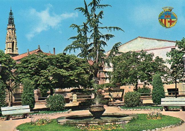 Postales: Castellar del Vall&egrave;s - 3 Plaza del Caudillo