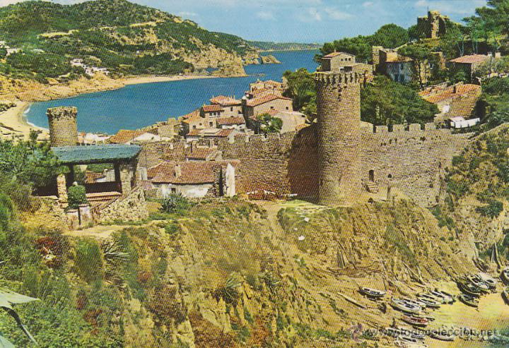 Postales: TOSSA DE MAR, EL CODOLAR Y LA VIL-LA VELLA, EDITADA EN 1963 - Foto 1