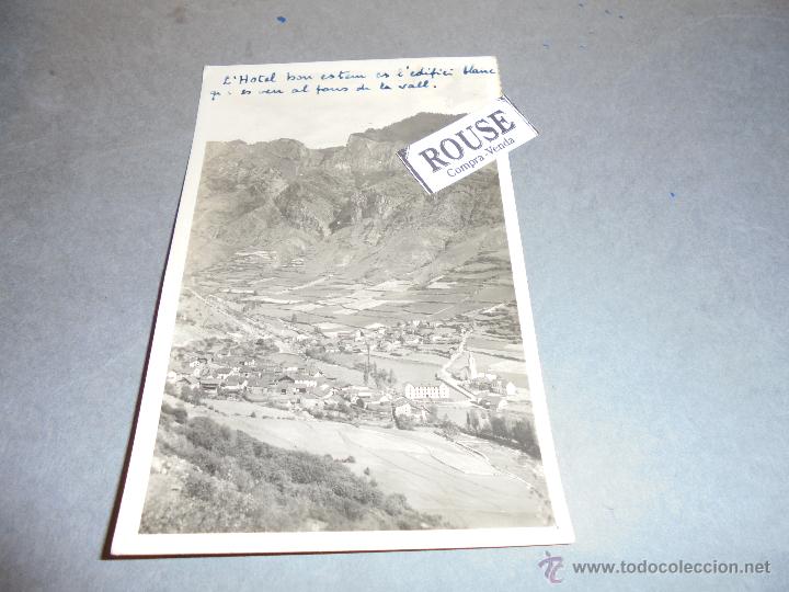 Postcards: VALLE DE ESPOT  ( LERIDA ) HOTEL SAURAT , ESPOT - VISTA GENERAL - ZERKOWITZ , CIRCULADA 14X9 CM.