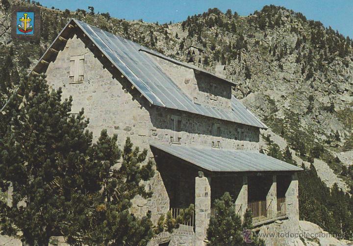 Postales: SETCASES, REFUGIO ULL DEL TER, CIRCULADA, VER DORSO - Foto 1