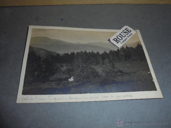 Postcards: VALL DE RIBES - PUIGMAL SOC DEL BORE DE CAMPELLAS - POSTAL FOTOGRAFICA - 14X9 CM.