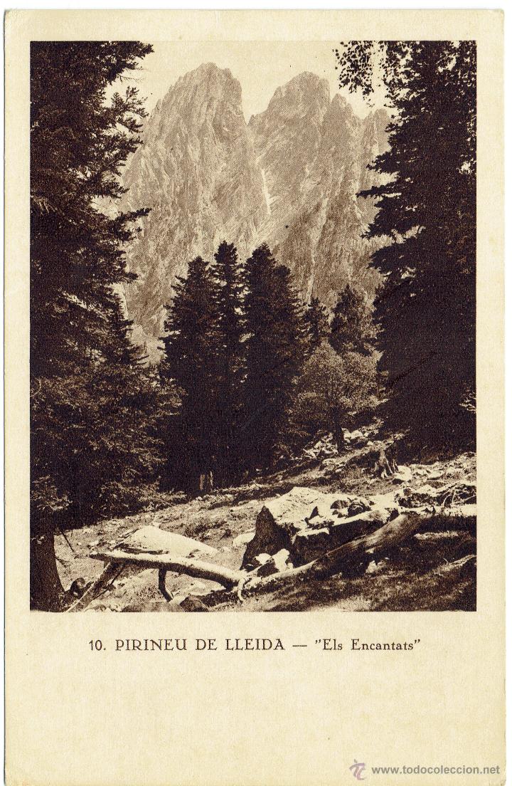 Postales: PS5111 PIRINEU DE LLEIDA 'ELS ENCANTATS'. PUBLICIDAD CASADES&Uacute;S. SIN CIRCULAR