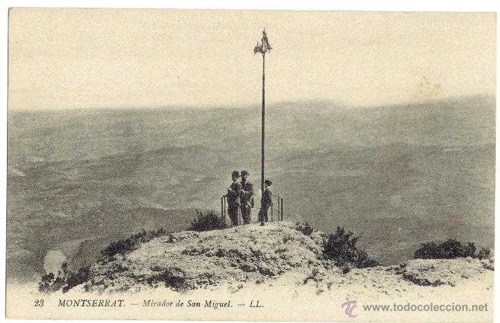Postales: PS5225 MONTSERRAT 'MIRADOR DE SAN MIGUEL'. LL. SIN CIRCULAR