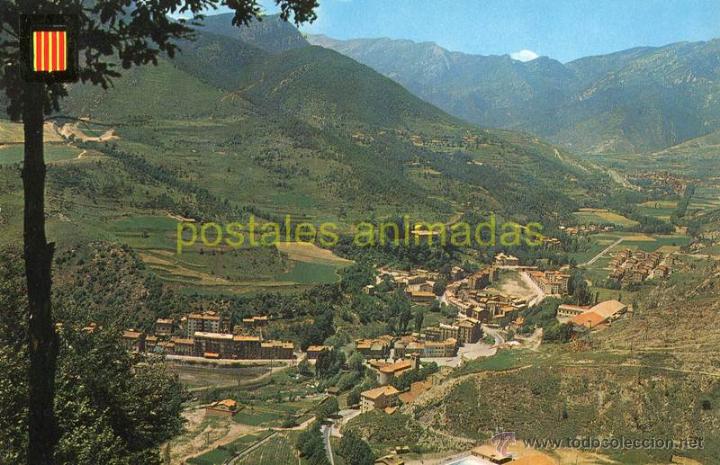 Postkarten: m03816 Guardiola De Berga - Vista General 1970 - Escudo De Oro N&ordm;5924