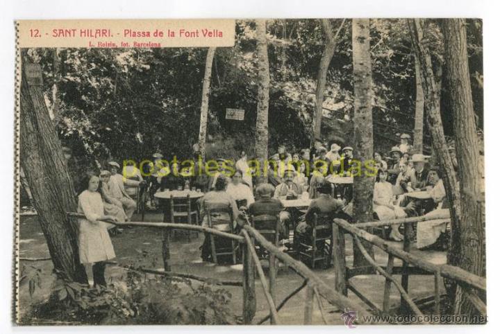 Postcards: a02776 Sant Hilari Sacalm - Plassa De La Font Vella - Roisin N&ordm;12