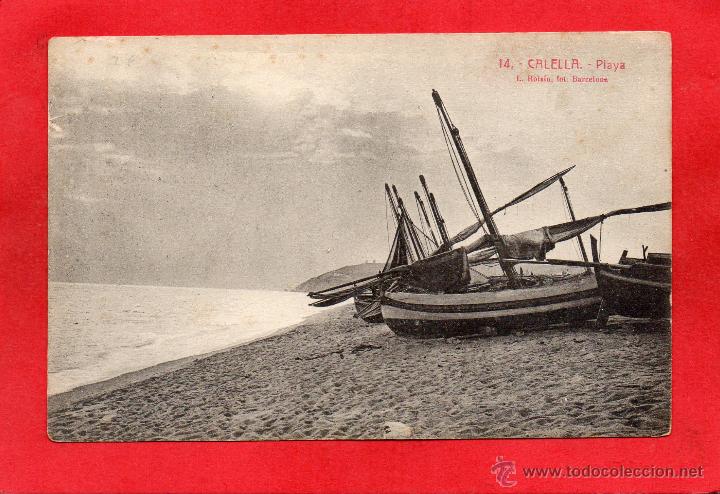 Postales: calella. 14 playa. roisin - Foto 1