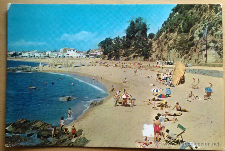 Postales: LLORET DE MAR - PLAYA DE LA CALETA - Foto 1