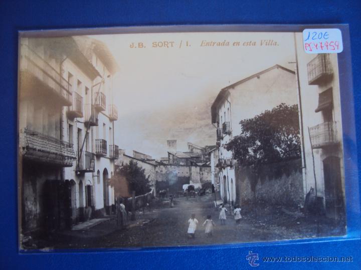 Postkarten: (PS-47959)POSTAL FOTOGRAFICA DE SORT-ENTRADA EN ESTA VILLA