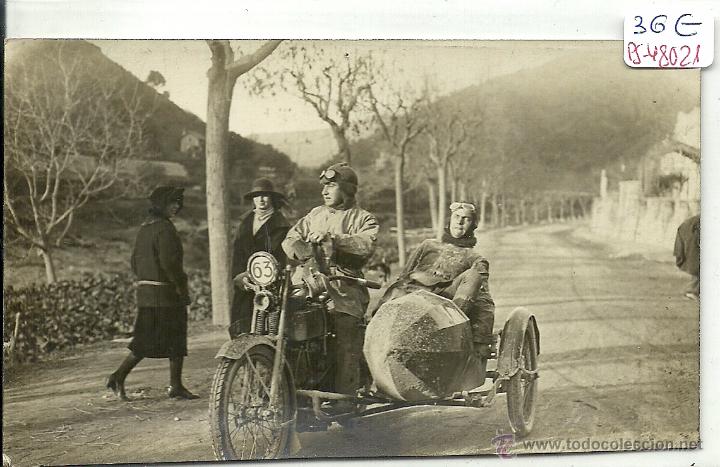 Postkarten: (PS-48021)POSTAL FOTOGRAFICA DE FIGARO-CARRERA AUTOMOVILISTICA A&Ntilde;OS 20-30