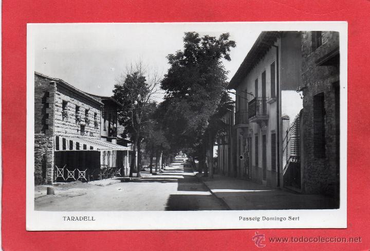 Postales: taradell. passeig domingo sert - Foto 1