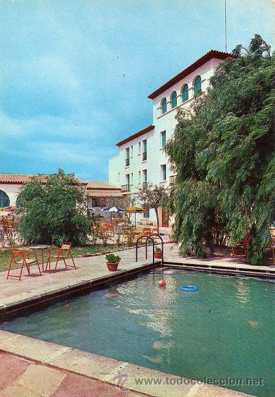 Postales: Sant Boi de Llobregat - Hotel El Castillo - Terraza y Piscina