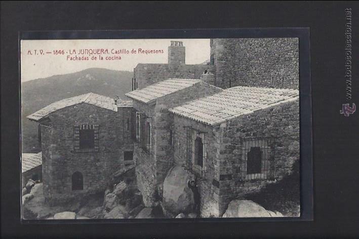 Postales: ATV 1846 LA JUNQUERA. CASTILLO DE REQUESENS - Foto 1