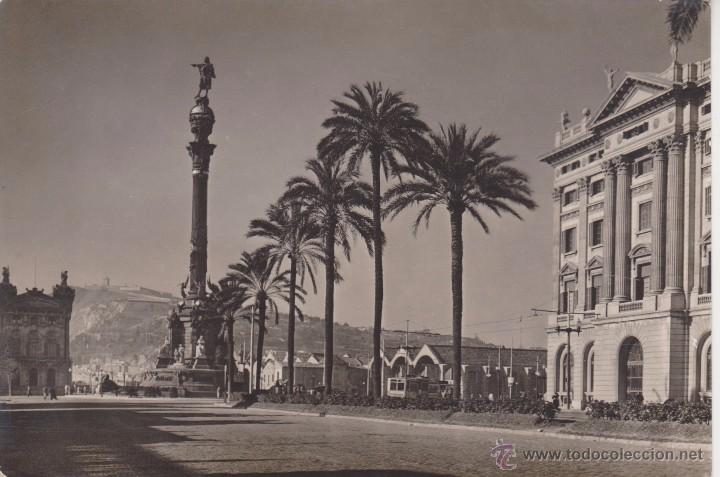 Postales: (3) BARCELONA. PASEO DE COLON - Foto 1