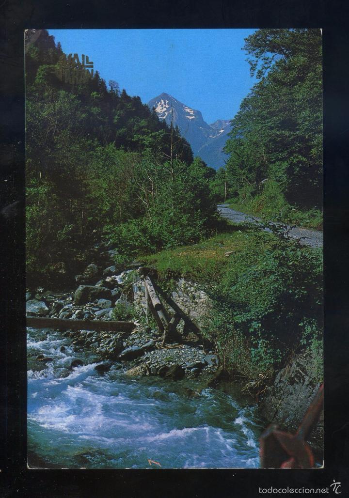 Postales: Era Artiga de Lin. *Riu Jueu. La Maladeta...* Ed. Excl. C. Boya - Zerkowitz n&ordm; 123. Circulada 1975.