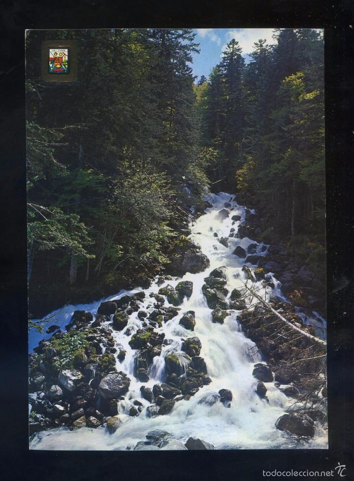 Postales: Era Artiga de Lin. *Artiga de Lin. Cascada del Joeu* Ed. Fisa n&ordm; 5273. Nueva.