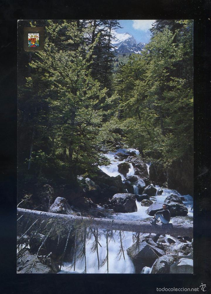 Postales: Era Artiga de Lin. *Artiga de Lin. Cascada del Joeu* Ed. Fisa n&ordm; 5274. Nueva.