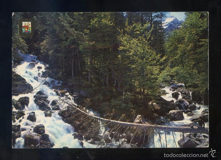 Postales: Era Artiga de Lin. *Artiga de Lin. Cascades...* Ed. Fisa n&ordm; 215. Al dorso *Cedosa*. Nueva.