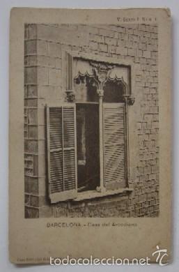 Postales: POSTAL BARCELONA - CASA DEL ARCEDIANO - Foto 1