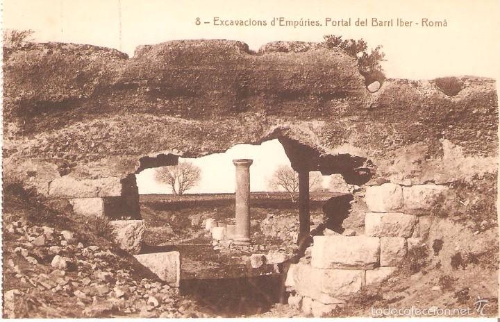 Postkarten: LOTE DE 3 POSTALES, EXCAVACIONS D'EMPURIES, THOMAS, SIN CIRCULAR