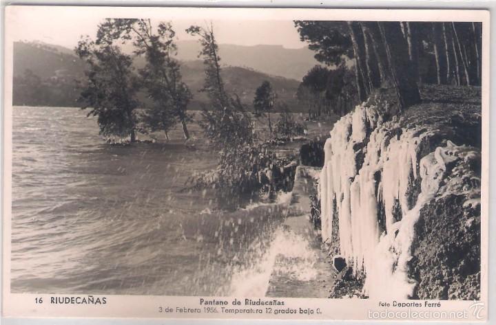 Postales: POSTAL DE RIUDECA&Ntilde;AS -PANTANO DE RIUDECA&Ntilde;AS-