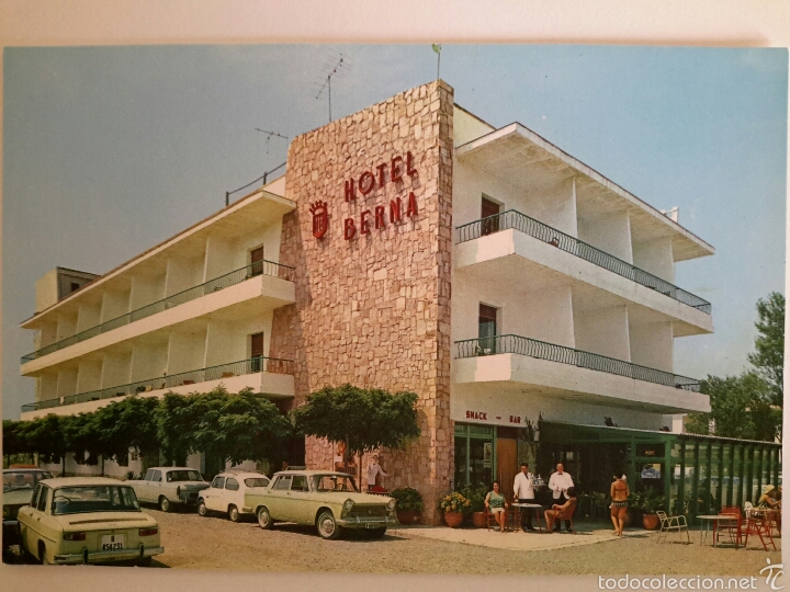 Postales: Llan&ccedil;&agrave;. Llans&aacute;. Hotel Berna - Foto 1
