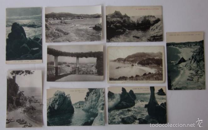 Postales: LOTE DE NUEVE POSTALES DE LLORET DE MAR - Foto 1