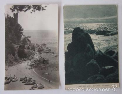 Postales: LOTE DE NUEVE POSTALES DE LLORET DE MAR - Foto 2