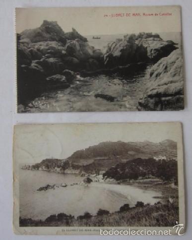 Postales: LOTE DE NUEVE POSTALES DE LLORET DE MAR - Foto 5
