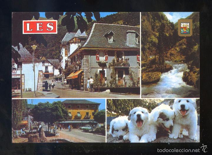 Postales: Les *Vall d&acute;Aran. Les. Diferents aspectes* Ed. Fisa n&ordm; 375. Al dorso *Cedosa* Circulada Les 1989.