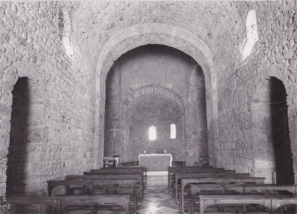 Postales: P- 4899. POSTAL TORRELAVIT. INTERIOR IGLESIA. - Foto 1
