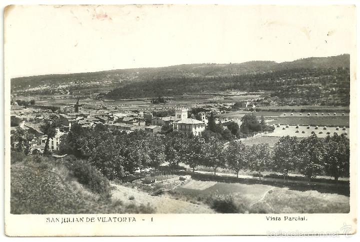 Cartoline: POSTAL DE SANT JULI&Agrave; DE VILATORTA (VISTA PARCIAL)