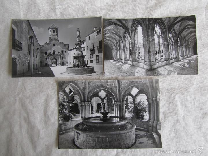 Postales: 13 postales del Monasterio de Sant Creus y Monasterio de Poblet - Foto 6