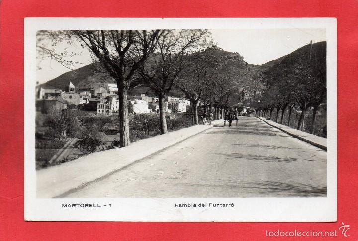 Postales: martorell. 1 rambla del puntarr&oacute; - Foto 1