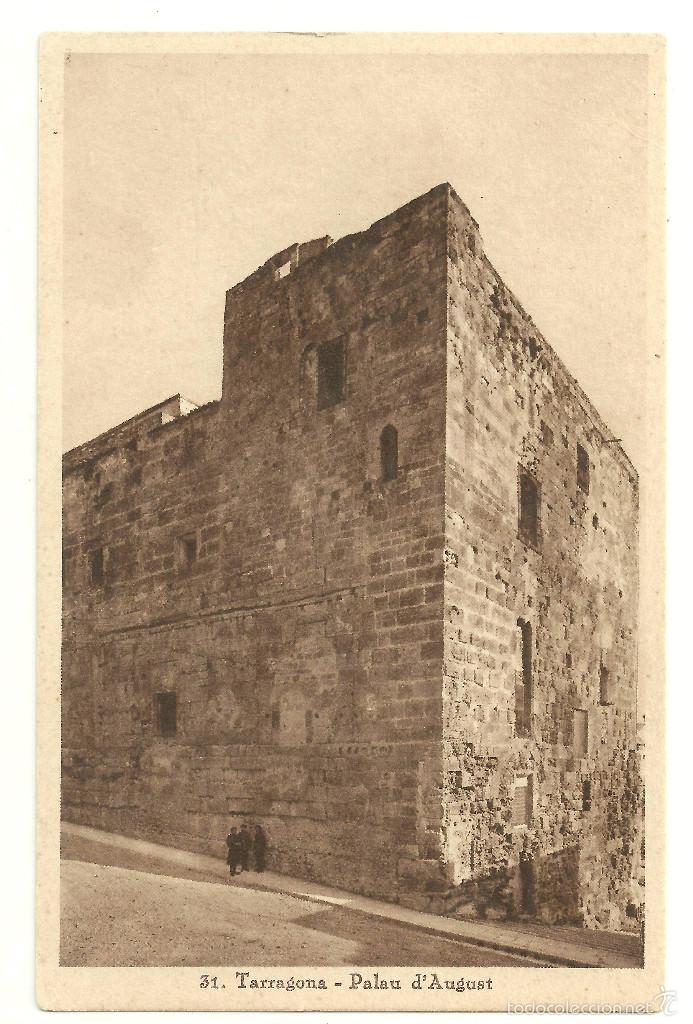 Postales: POSTAL DE TARRAGONA (PALACIO DE AUGUSTO) - Foto 1