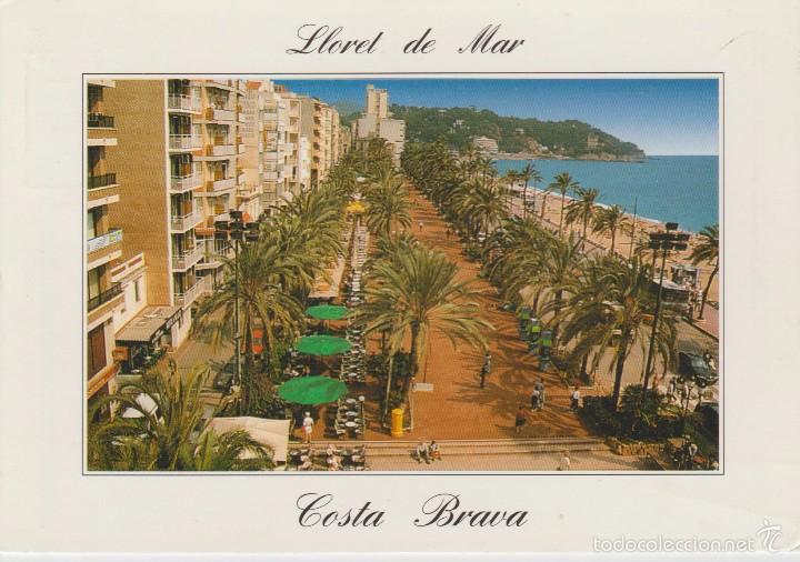 Postales: (1675) LLORET DE MAR. PASEO Y PLAYA - Foto 1
