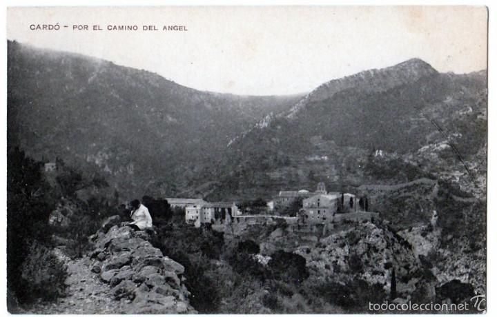 Postcards: a00905 cardo - por el camino del angel circulada 1916