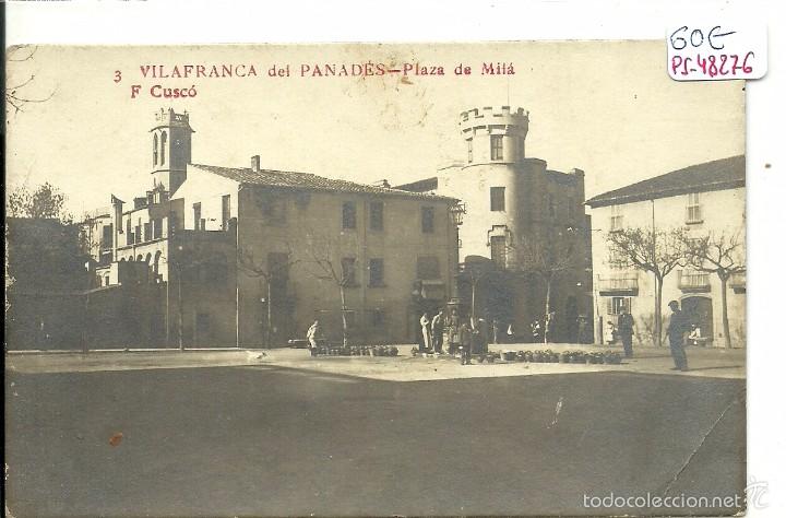 Postkarten: (PS-48276)POSTAL FOTOGRAFICA DE VILAFRANCA DEL PANADES-PLAZA DE MILA