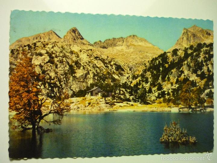 Postales: POSTAL EL PALLARS-VALLE DE ESPOT REFUGIO JM BLANCH -CIRCULADA CM
