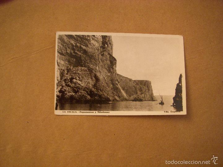 Postales: POSTAL DE LA ESCALA, A&Ntilde;O 1953 - Foto 1