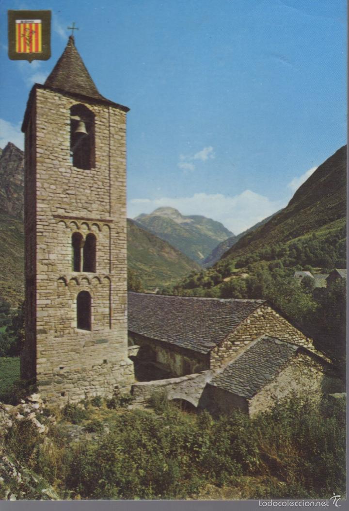 Postales: postal n&ordm; 332 pirineu catala  - vall de bohi esglesia romanica vall de bohi