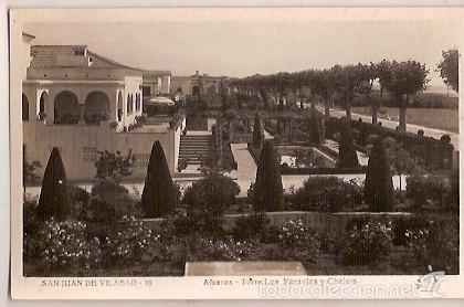 Postais: ANTIGUA POSTAL 10 SAN JUAN DE VILASAR AFUERAS TORRE LOS NARANJOS Y CHALETS