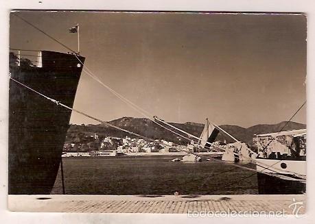 Cartoline: ANTIGUA POSTAL SERIE I NUM 2237 COSTA BRAVA SAN FELIU DE GUIXOLS LOS BA&Ntilde;OS Y LA CIUDAD DESDE EL MUEL