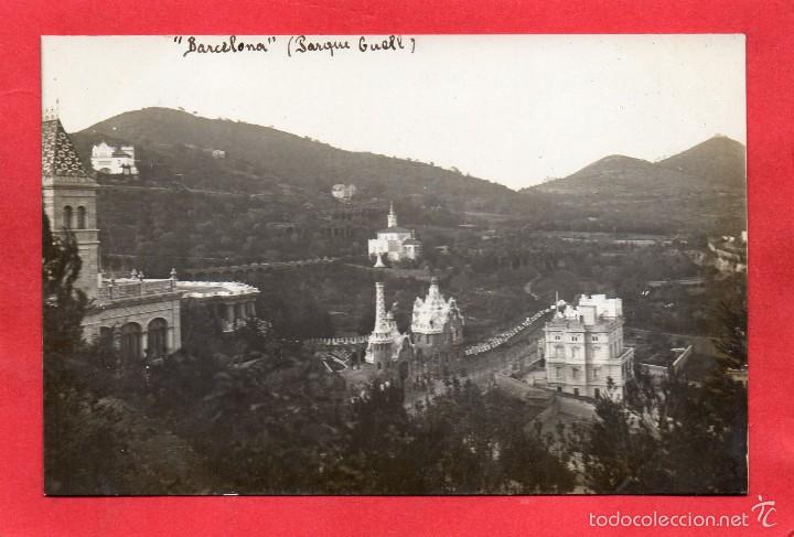 Postales: parque g&uuml;ell. fotogr&aacute;fica