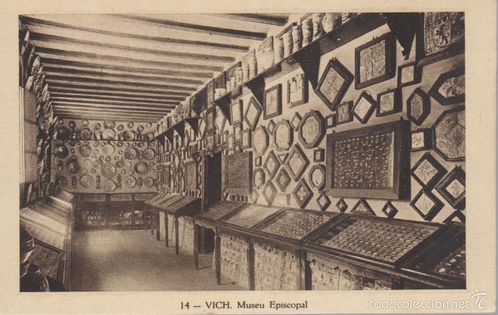 Postales: postal n&ordm; 14 vich - vic - museu episcopal - Foto 1