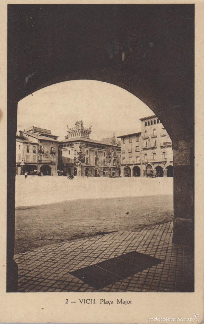 Postales: postal n&ordm; 2 vich - vic - pla&ccedil;a major - Foto 1