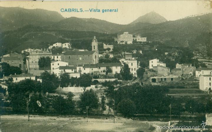 Postales: CABRILS. VISTA GENERAL. HACIA 1920. - Foto 1