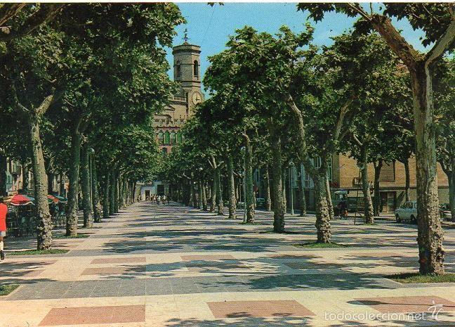 Postales: Olot - Paseo de Blay - Foto 1