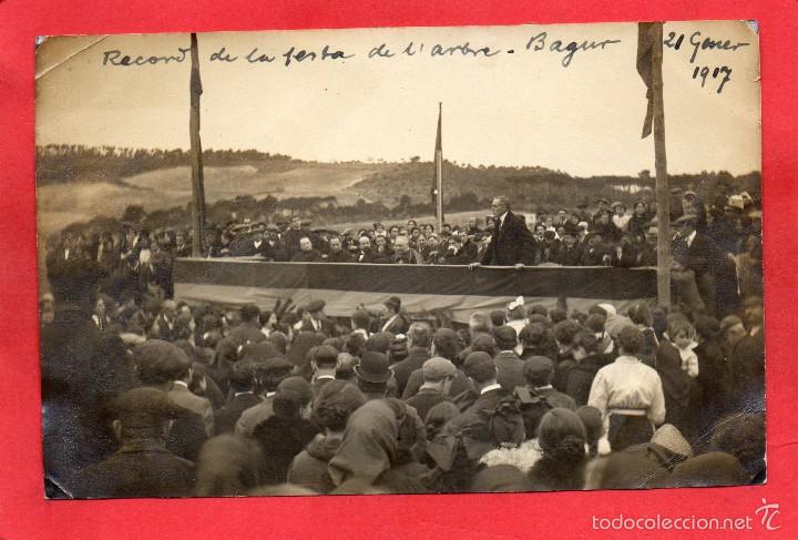 Postales: bagur. festa de l'arbre. foto 14,5 x 9 cm