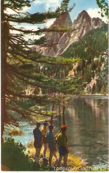 Postales: Region Espot y San Nicolau- 5-Lago San Mauricio y los Encantats. ed. Sicilia. -Vell i Bell.