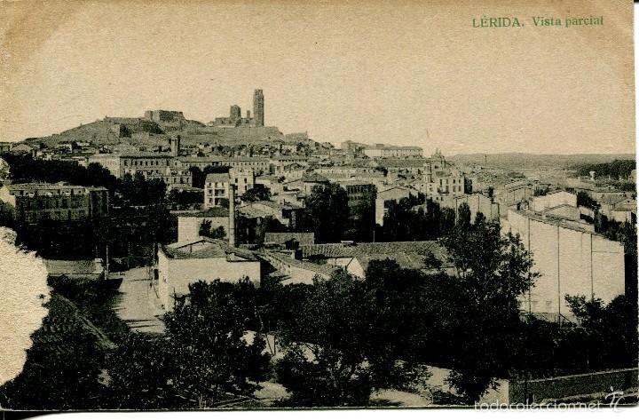 Postales: L&Eacute;RIDA-VISTA PARCIAL- VALLS- RARA